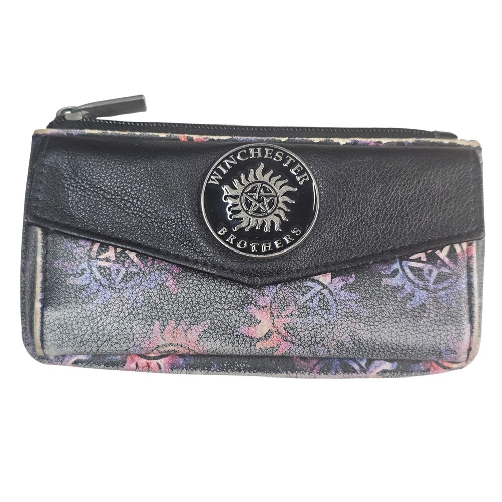 Supernatural Winchester Brothers Wallet Shanna Trumbly Fox Galaxy Tri-fold